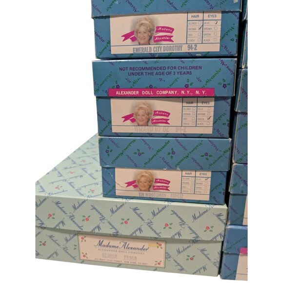 Wizard Of Oz 8-Piece Madame Alexander Collectible Doll Set Vintage - Picture 14 of 16